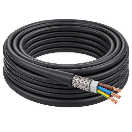 Câble électrique blindé