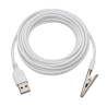 Câble USB vers pince crocodile | Maison Vivante
